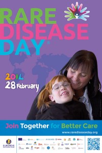 cartel oficial del día internacional de las enfermedades raras